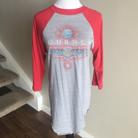 journey baseball tee